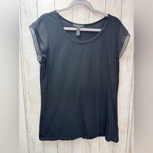 Style & Co. Black Short Sleeve Tee size XL